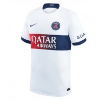 Fotbalové Dres Paris Saint-Germain Bradley Barcola #29 Venkovní 2023-24 Krátký Rukáv